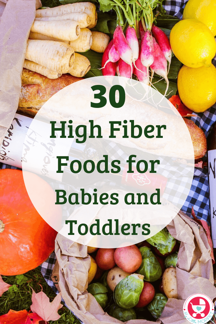 Fiber is an important nutrient that keeps our digestive system running smoothly. Here are the top healthy High Fiber Foods for Babies and Toddlers.
