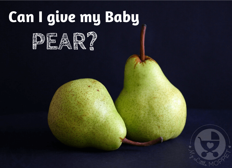 Everyone loves a nice, juicy pear! With lots of health benefits, every Mom wonders: Can I give my Baby Pear? Find out how and when your baby can have pear.