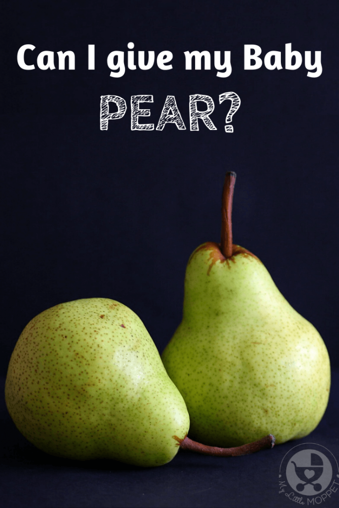 Can I give my Baby Pear?