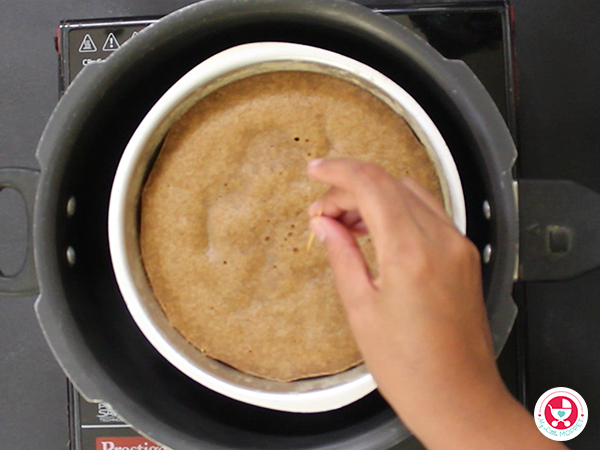 Basic sponge cake for Kids [No oven | No Baking Powder | No Maida | No sugar]