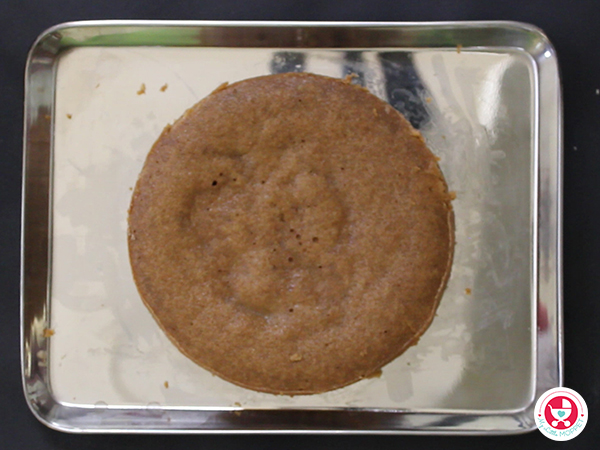 Basic sponge cake for Kids [No oven | No Baking Powder | No Maida | No sugar]