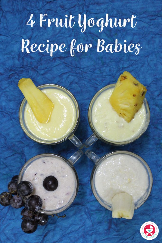 4 Fruit Yogurt Recipes for Babies