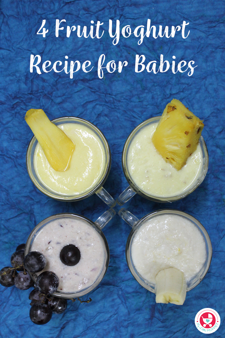 4 Fruit Yogurt Recipes for Babies