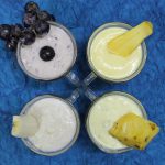Yummy baby Treat!!! This 4 Fruit Yoghurt Recipe [ Summer recipe for Babies] is a simple yet a super food for babies who are just introduced to solids.
