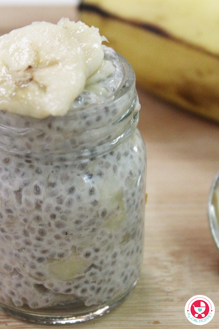 Banana chia Pudding for Babies and Kids [No sugar sweet pudding recipe] is a highly nutritious and a tasty recipe suitable for babies above 8 months.
