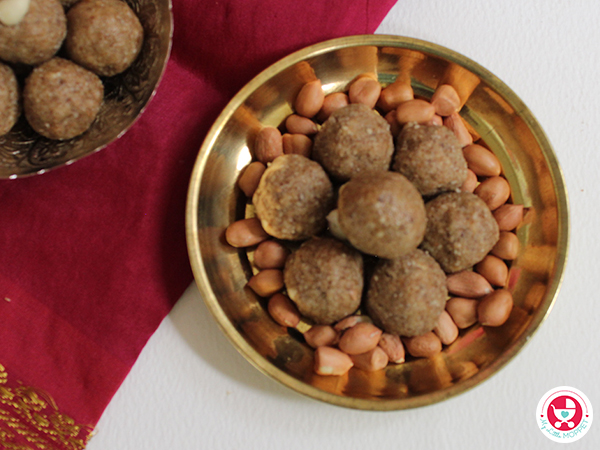 Peanut Ladoo for Kids [No Sugar Groundnut Ladoo Recipe]