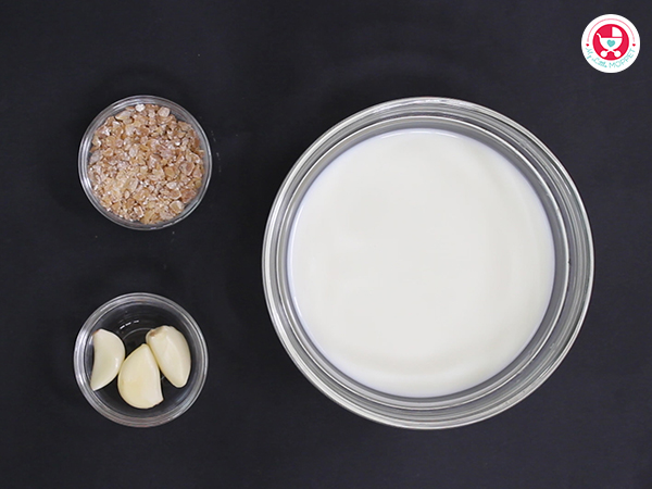 Garlic Milk Cough and Cold Remedy for Toddlers