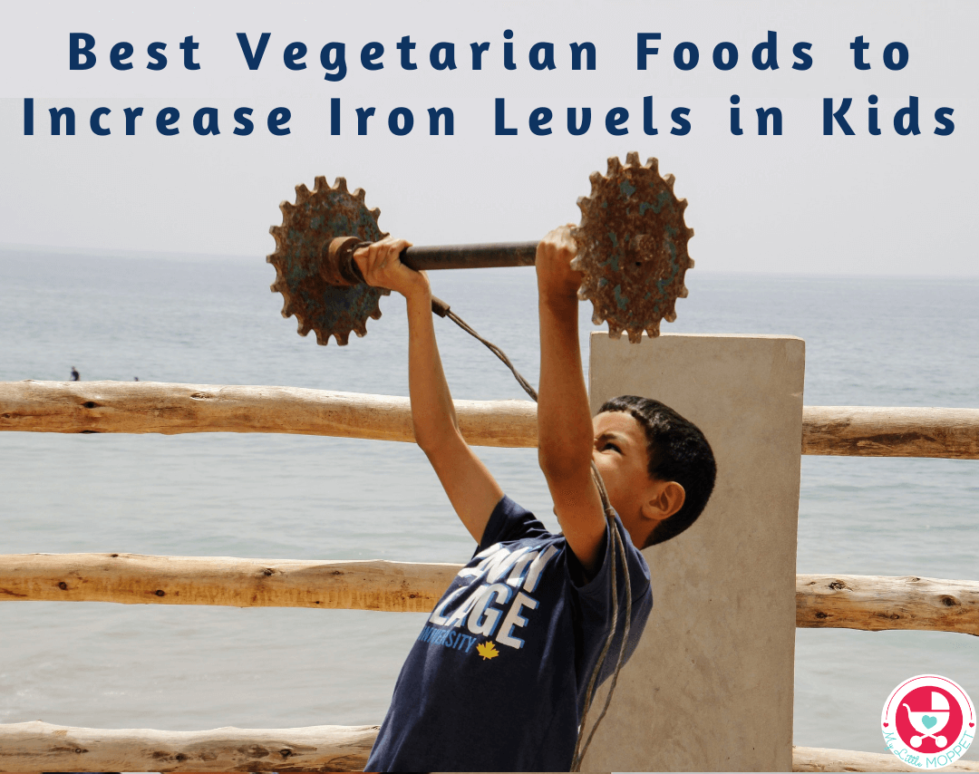 Iron is a nutrient most Indian kids are deficient in, especially if they're vegetarian. Here are 8 Vegetarian Foods to Increase Iron Levels in kids.