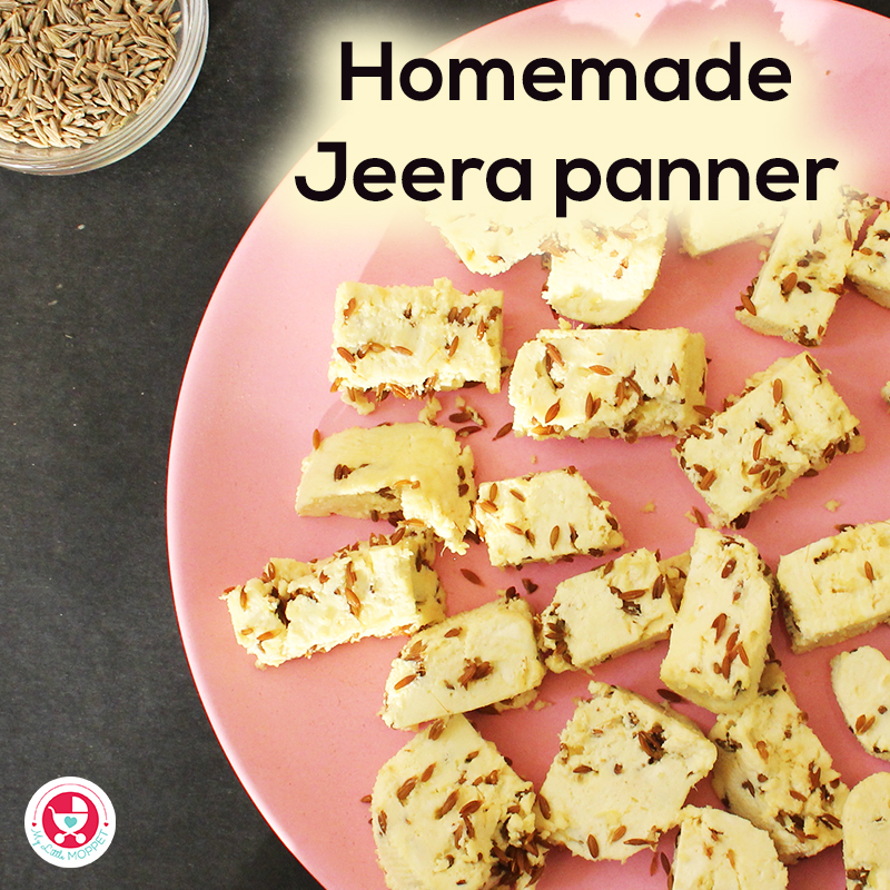 Homemade Jeera Paneer for Babies