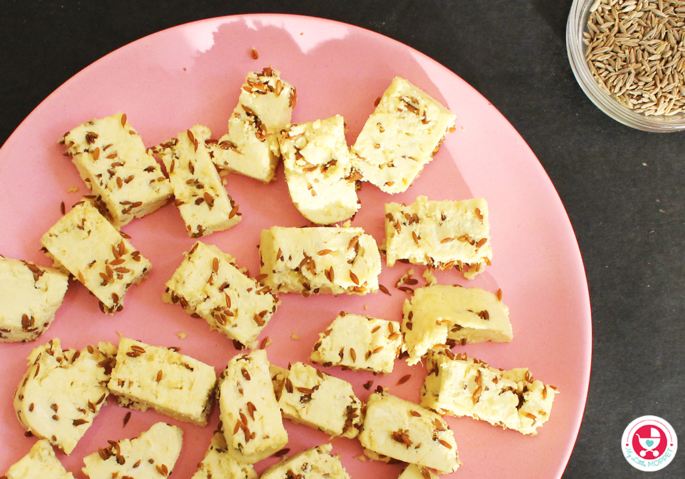 Homemade Paneer Wheat Biscuit Recipe for Kids