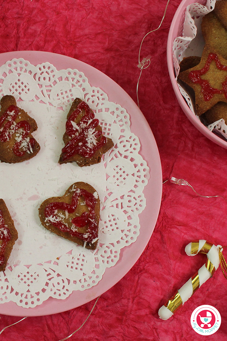 Celebrate this Christmas with our guilt free, healthy cookie recipe, Almond Coconut Cookie Recipe for Kids! super healthy and yummy too!
