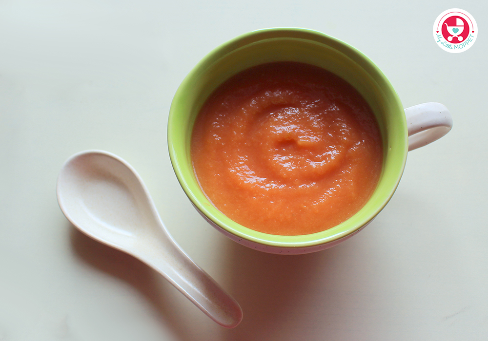 Carrot Apple Soup with Potatoes