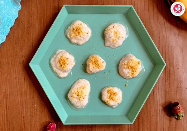 frozen banana for teething