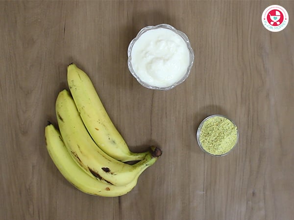 Frozen Yoghurt Banana Bites [Teething Recipe]