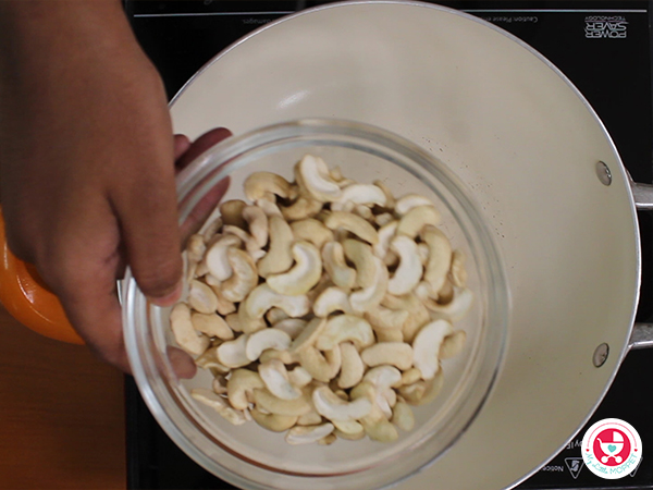 Kaju Katli Recipe [ No sugar Cashew Barfi for Kids]