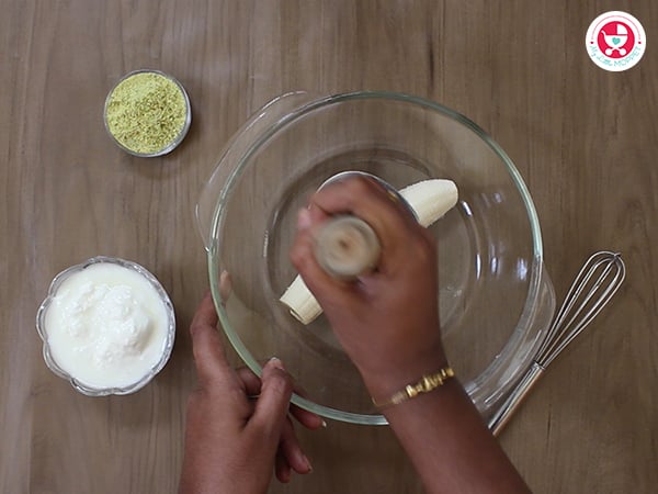 Frozen Yoghurt Banana Bites [Teething Recipe]