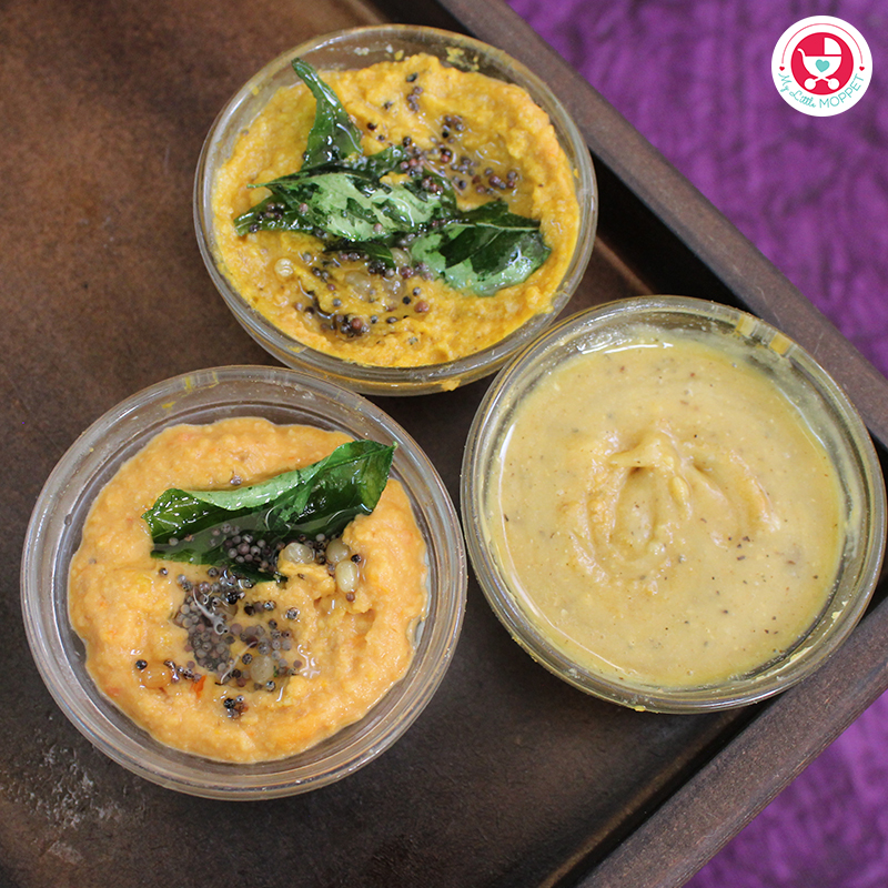 Let your baby ask for more! Yes, our 3 Chutney Recipes for babies & kids can make your fussy baby eat more. Yummy chutneys, made in a jiffy by busy moms.