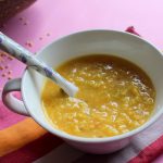 Pumpkin Mung Dal Porridge recipe is not just good to fill your baby’s tummy but also increases the immunity and makes the baby strong!