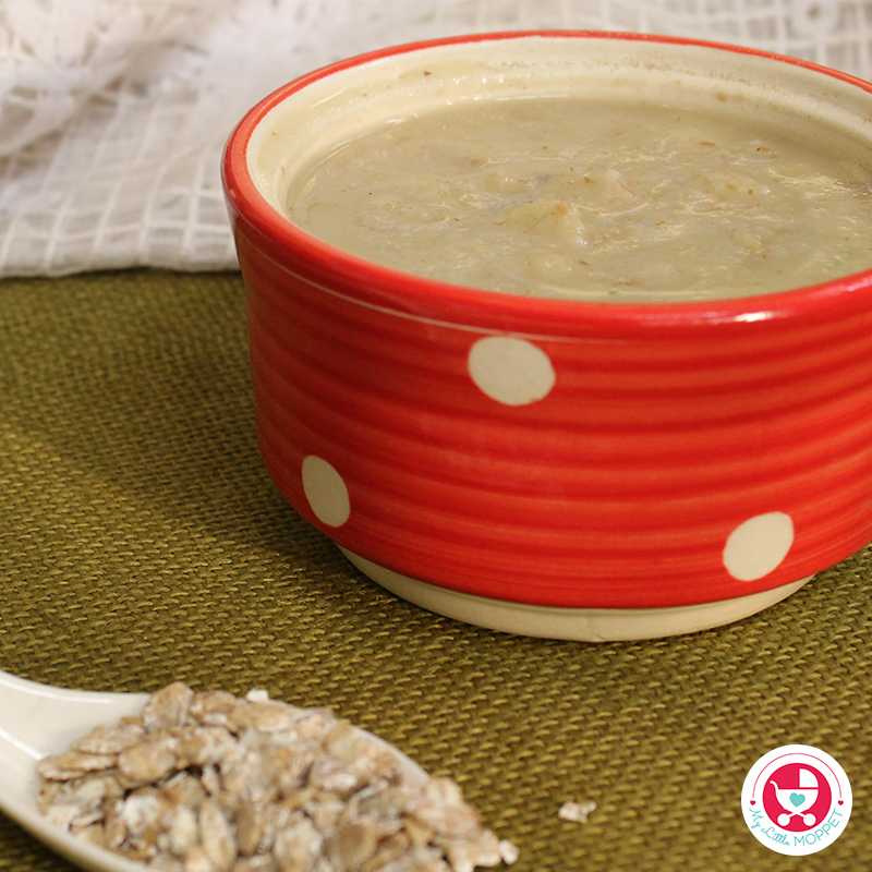 Apple Barley Porridge proves to be a power packed recipe which keeps the baby’s tummy filling and also adds more health benefits!