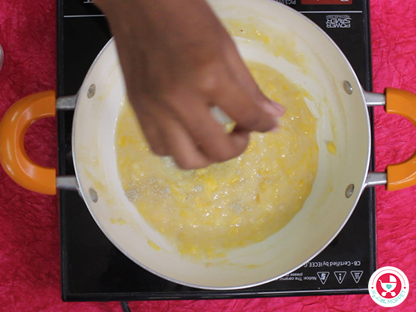 Mango Oats Porridge for Babies