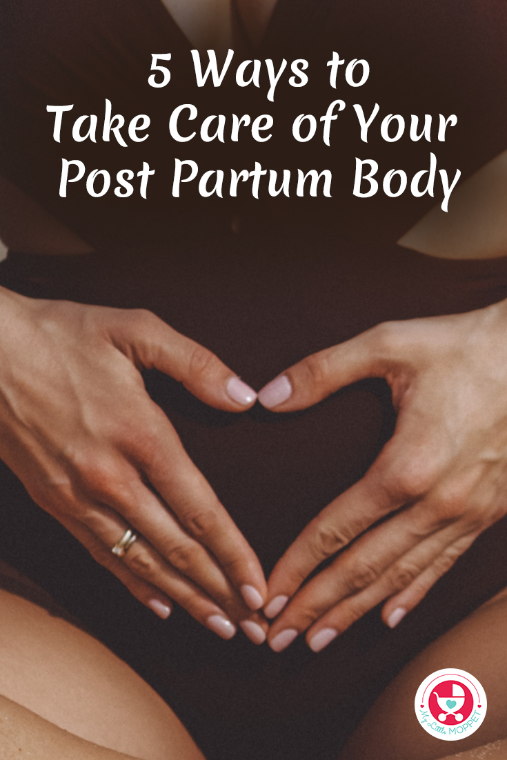 The more you take care of yourself, the more energy you’ll share with your little bundle of joy! Here is the 5 Ways to Take Care of Your Post-Partum Body.
