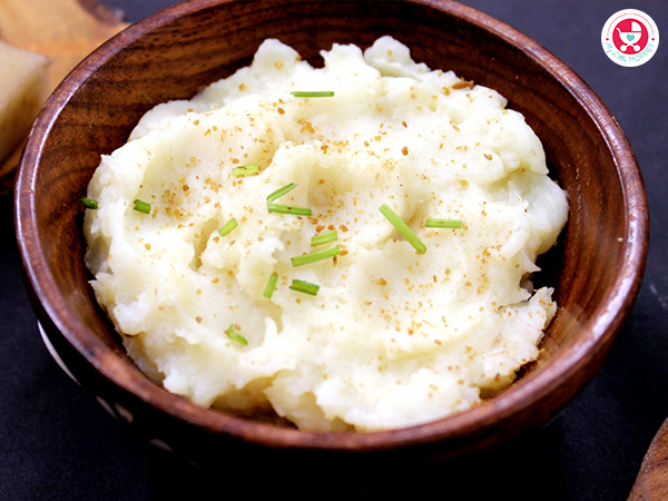 Easy Mashed potatoes recipe for babies & toddlers