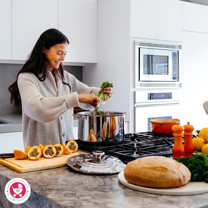 Here is a 7 Helpful Ways to Cook Healthy When Pressed for Time! For busy moms, who are juggling between kids, kitchen and other works!