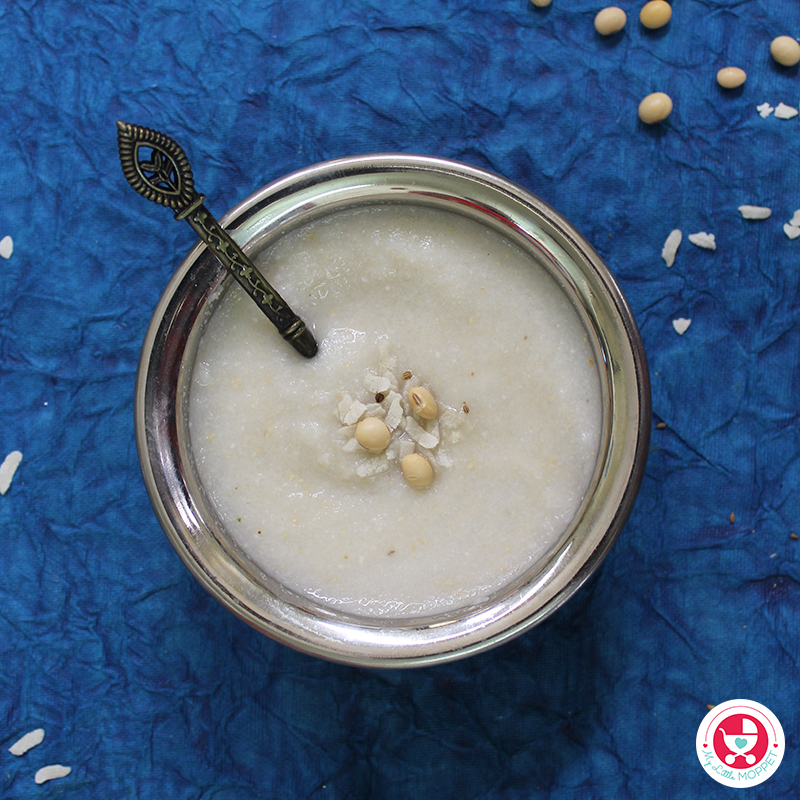 Our Soya Poha Porridge Powder is an energy rich, wholesome meal for your baby that includes proteins, vitamins and some essential micronutrients!