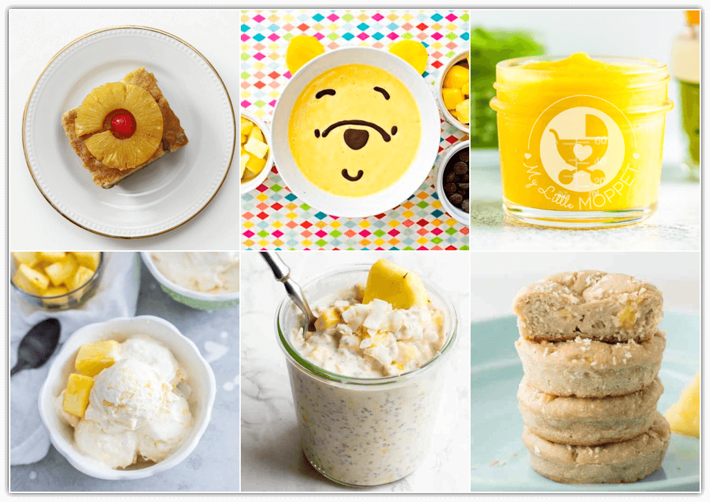 55 Healthy Pineapple Recipes for Babies and Kids
