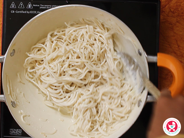 Cheesy Wheat Noodles for Kids