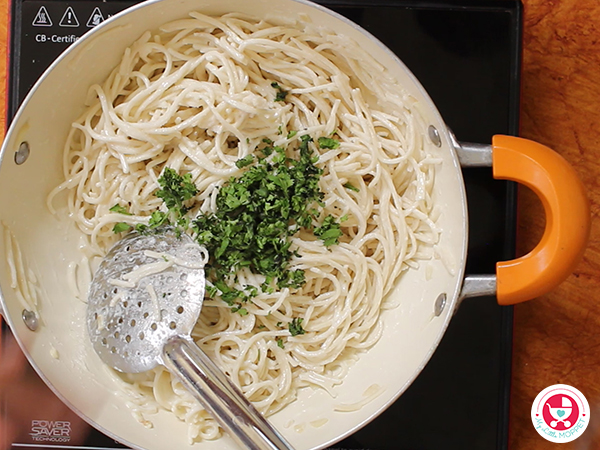 Cheesy Wheat Noodles for Kids
