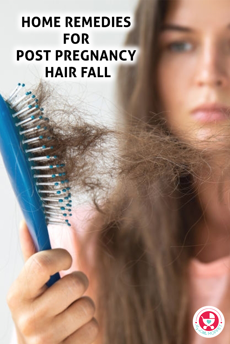 Are you suffering from post-pregnancy hair loss! Here are some home remedies for post pregnancy hair fall that could help you grow your lost luster!