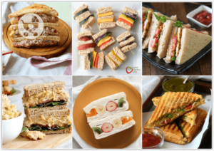 Sandwiches are portable, versatile and most importantly, kid-friendly! Check out some Healthy Sandwich Recipes for Kids that include a range of ingredients!