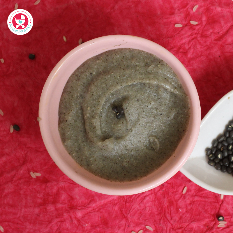 Are you looking for an easy and yummy weight gain recipe for the baby? Our black urad dal rice porridge powder is a best choice!