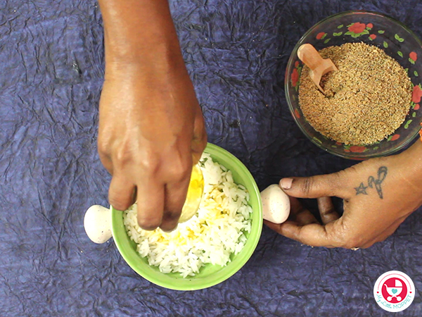 Sesame Rice Recipe for Kids [Iron Rich Sesame Powder for Rice]