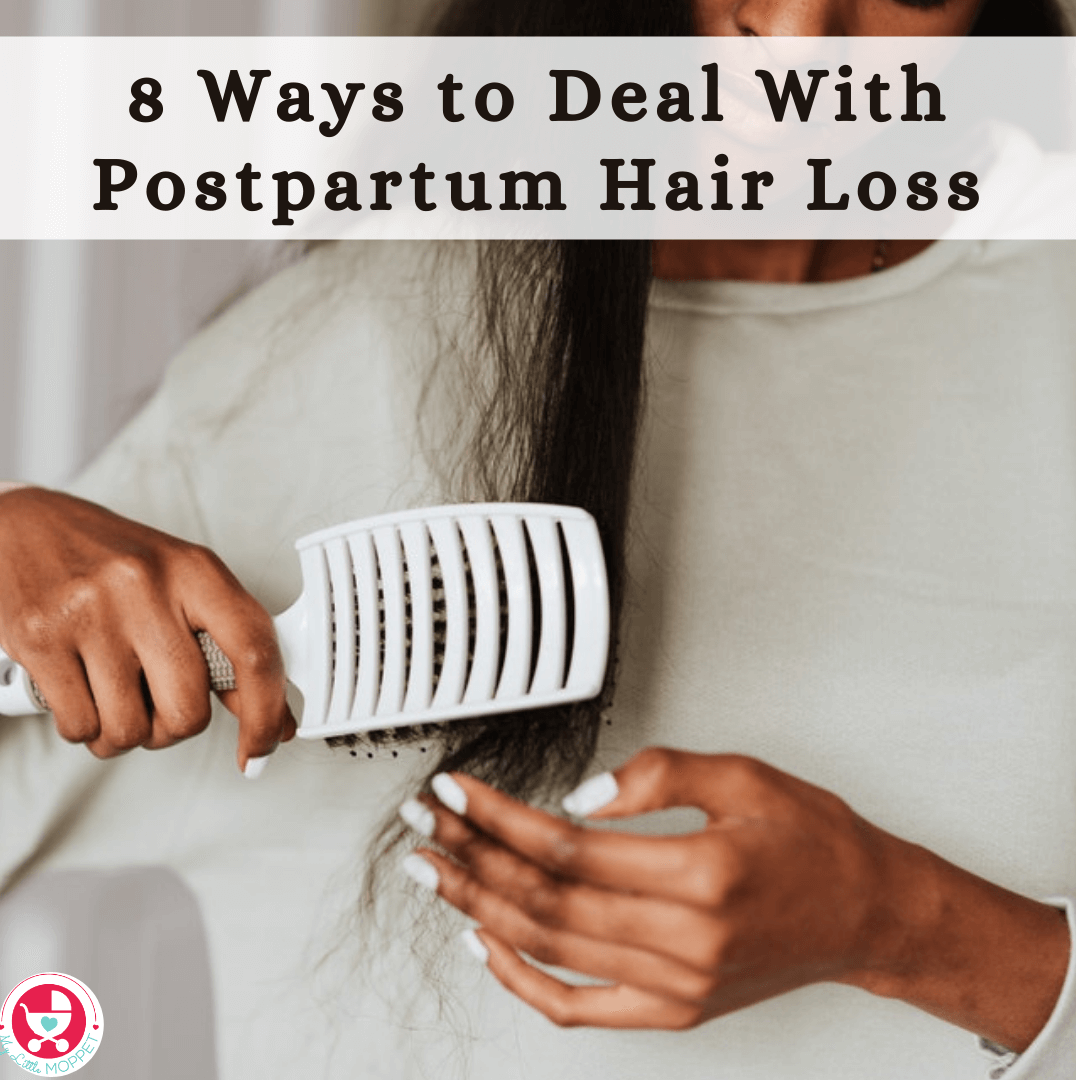Postpartum hair loss is a normal occurrence, and one that goes away with time. However, you can use these tips to reduce its impact.