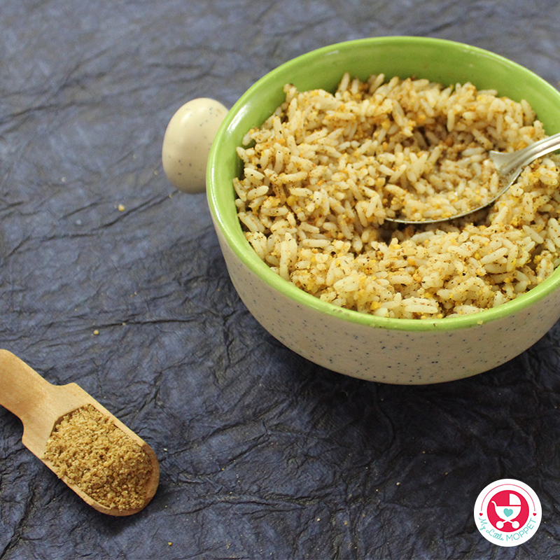 Check out this nutritious recipe to have ' Sesame Rice Recipe for Kids [Iron Rich Sesame Powder for Rice]' for your little ones!