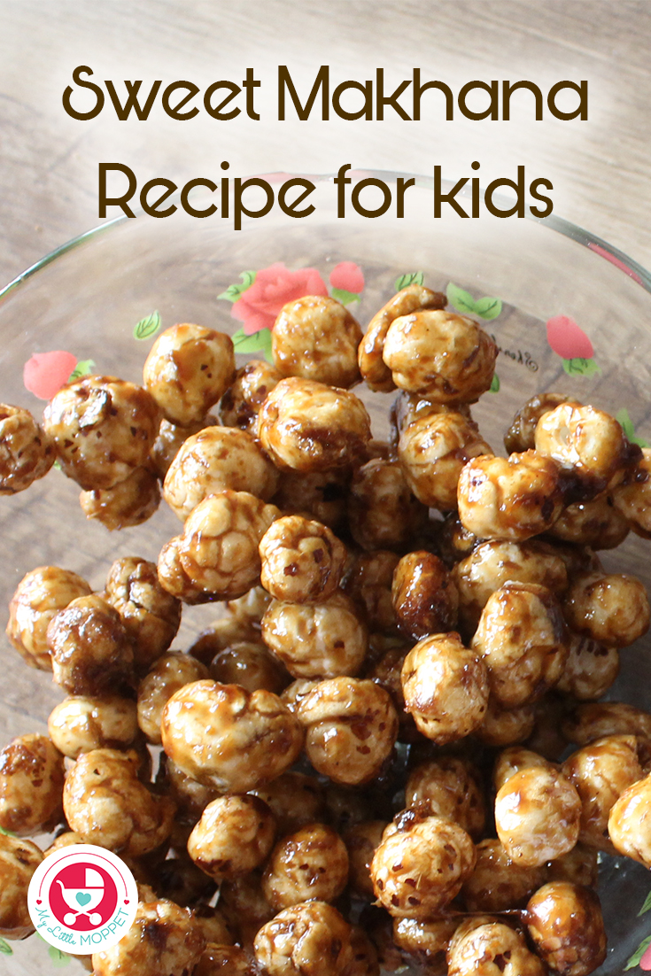 Here is the best immunity boosting snack recipe Sweet Makhana Recipe for Kids, which is extremely yummy and nutritious as well! 